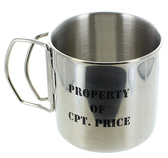 Foto 3 | Taza De Hojalata Con Licencia Oficial De Call Of Duty Modern Warfare - Venta Internacional.
