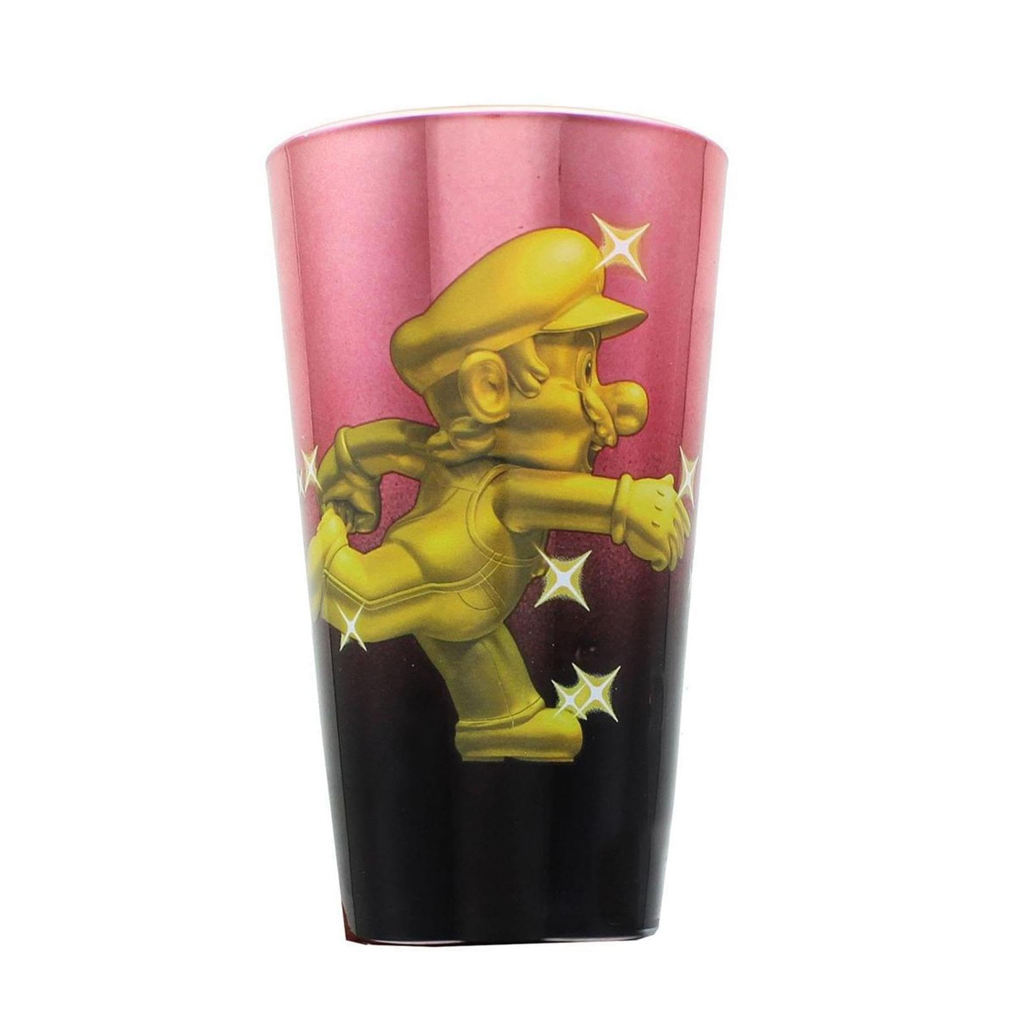 Foto 2 pulgar | Vaso De Cerveza Nintendo Super Mario Bros Gold Mario Chapado En Metal - Venta Internacional.