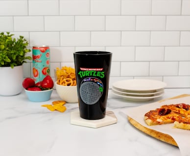 Foto 3 | Vaso De Pinta Just Funky Teenage Bars 473 Ml Turtles - Venta Internacional.