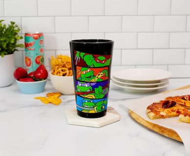 Foto 4 | Vaso De Pinta Just Funky Teenage Bars 473 Ml Turtles - Venta Internacional.