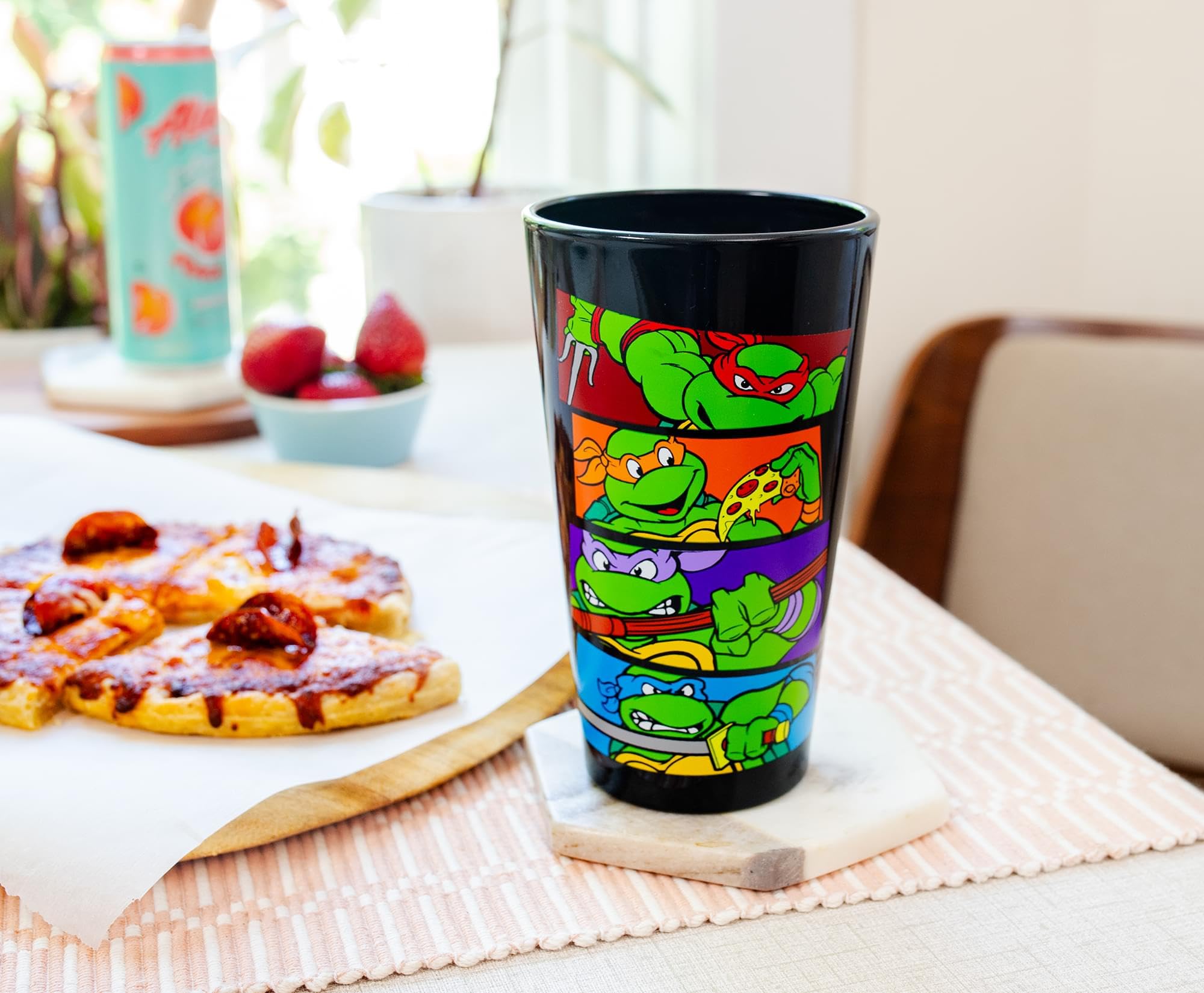 Foto 7 pulgar | Vaso De Pinta Just Funky Teenage Bars  473 Ml  Turtles - Venta Internacional.
