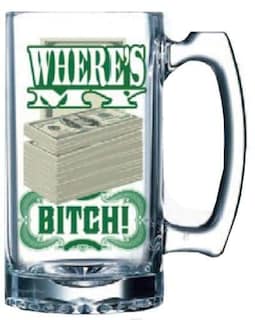 Foto 1 | Jarra De Cerveza Toynk Breaking Bad Where's My Money B*tch Glass - Venta Internacional.