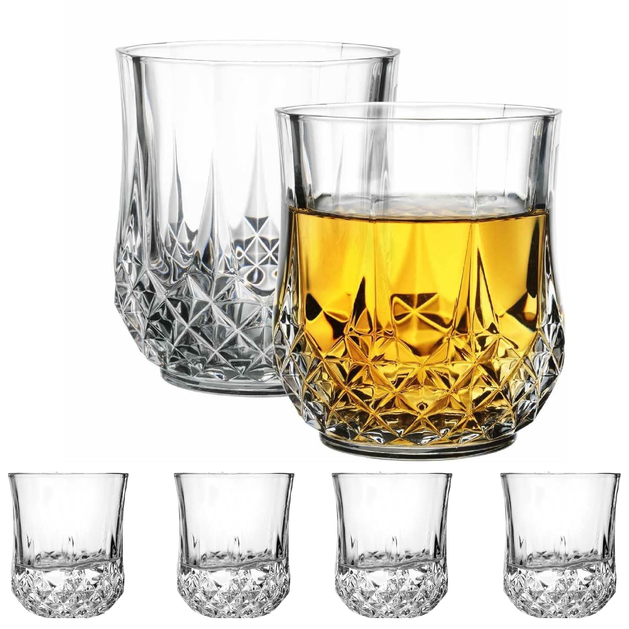 Set de Vasos Tequileros CHIC FANTASY SWG2020 color Transparente 6 Piezas