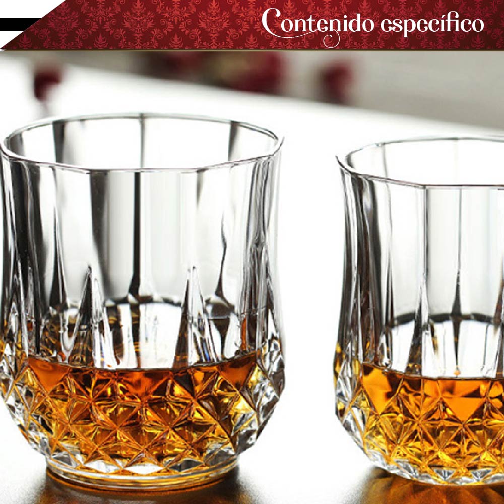 Foto 5 pulgar | Set de Vasos Tequileros CHIC FANTASY SWG2020 color Transparente 6 Piezas