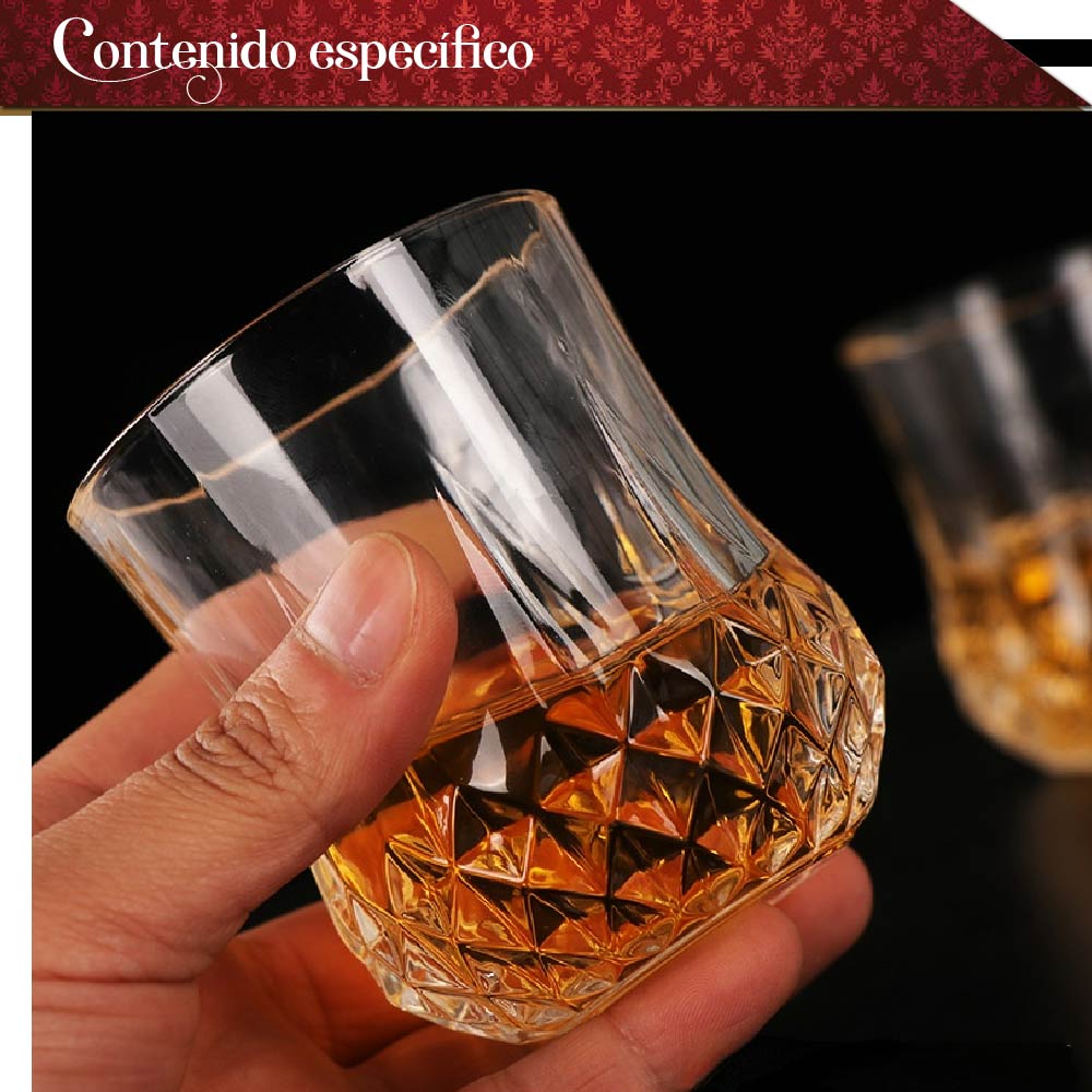 Foto 6 pulgar | Set de Vasos Tequileros CHIC FANTASY SWG2020 color Transparente 6 Piezas