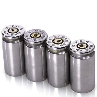 Foto 3 | Juego De 4 Carcasas Con Tapa Para Neumáticos Con Vástago De Válvula Lucky Shot, Calibre .40 - Venta Internacional.