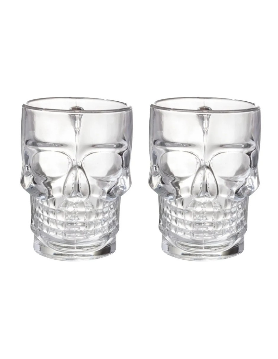 Foto 2 | Set 2 Tarro De Vidrio Calavera + Gratis Termo Güish De Regalo