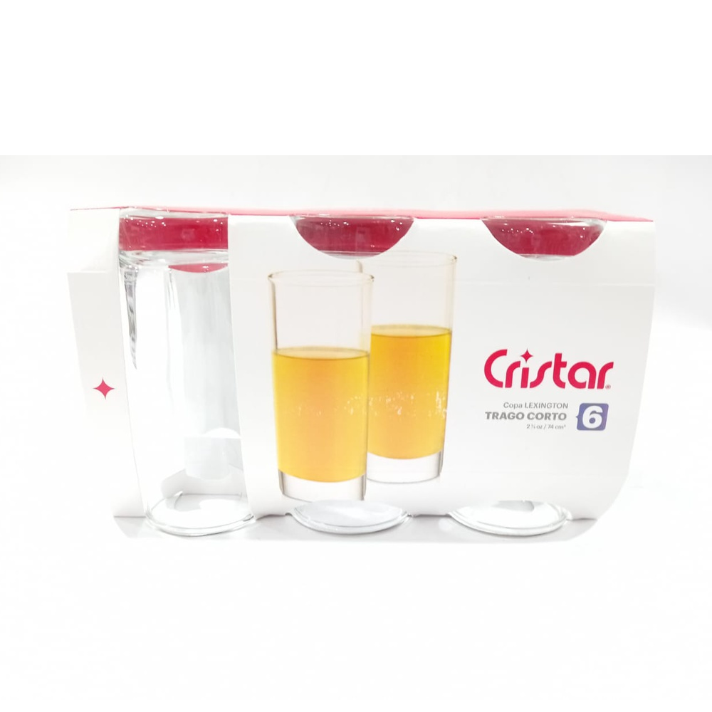 Foto 4 pulgar | 48 Tequileros Mini Shot De Vidrio Lexington Cristar 2 Oz 73 Ml