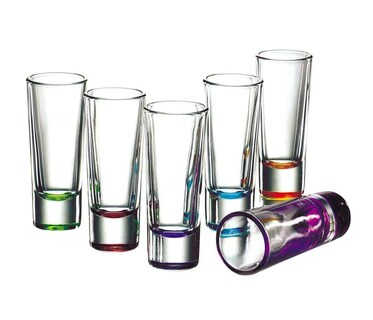 Foto 5 | Vasos Tequileros Caballito Shot Tequila 6 Pzas Colores