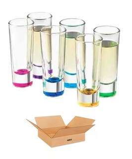 Foto 1 | Vasos Tequileros Caballito Shot Tequila 6 Pzas Colores