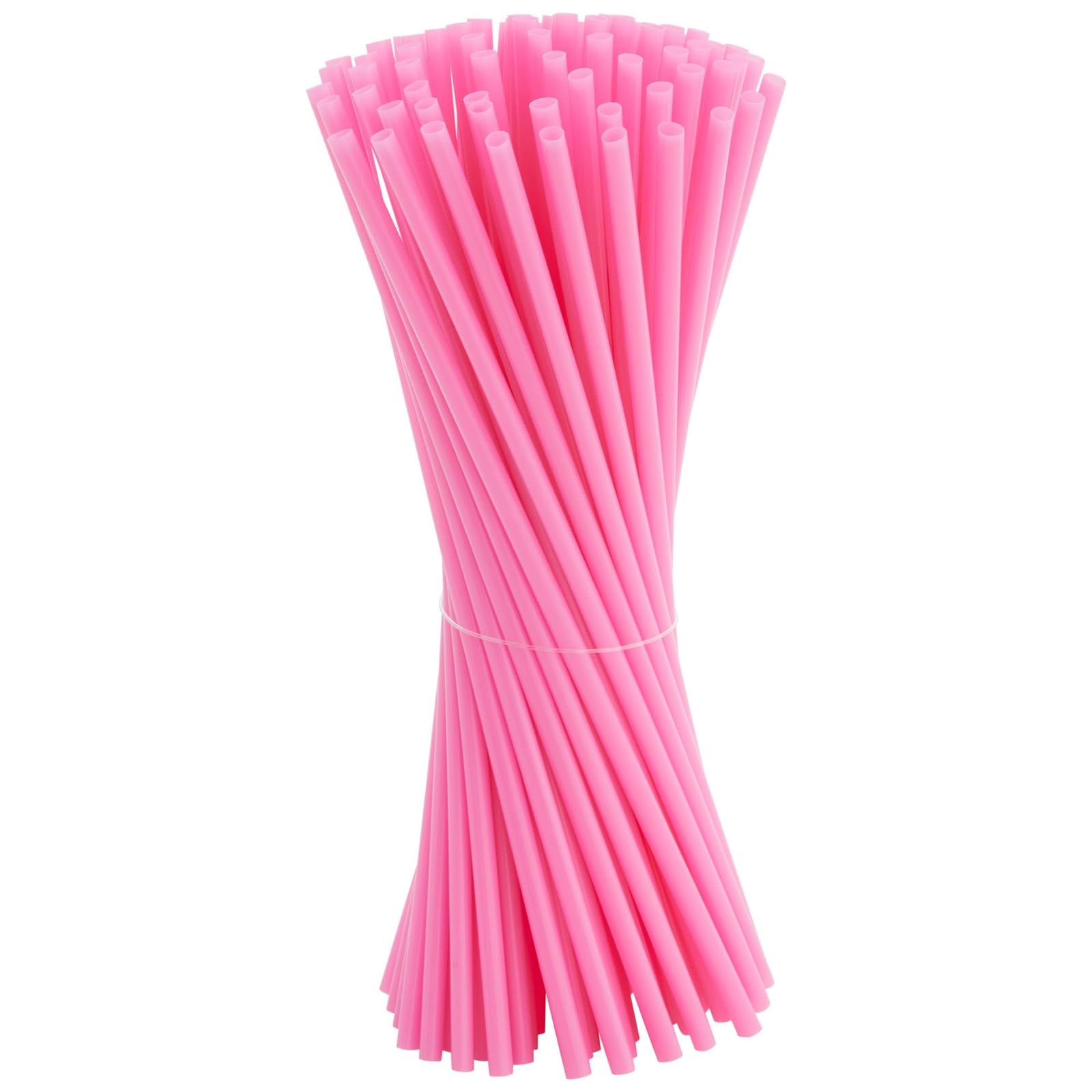 Foto 8 pulgar | Pajitas De Plástico Juvale, 300 Unidades, 25 Cm De Largo, Rosas, Para Fiestas - Venta Internacional.