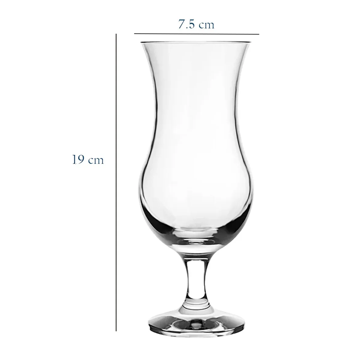Foto 3 pulgar | Set De 6 Copas De Vidrio 355ml Eo Safe Imports Esi-20728 Transparente