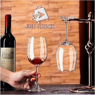 Foto 5 | Set Decantador De Vino Con 6 Copas De Cristal Elegante