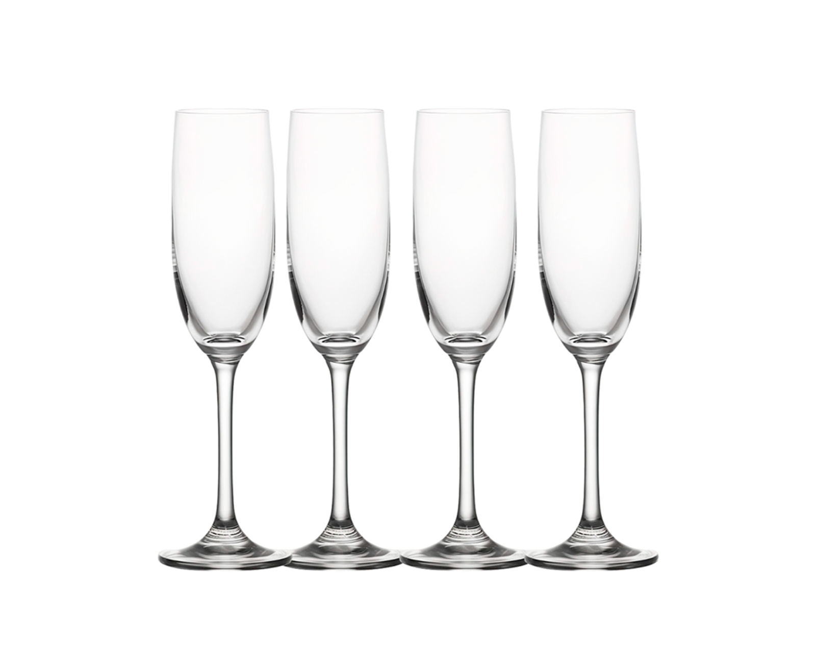 Set De 4 Copas De Cristal Para Champagne 185 Ml Bluelander