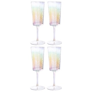 Foto 2 | Set de Copas Iridiscentes Crown Baccara Ruan Clear de 200 ml 4 piezas