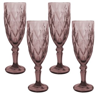 Foto 1 | Copas de Vidrio Vittori Púrpura Cristal 24 Piezas