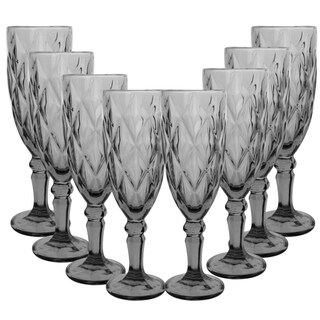 Foto 1 | Copas de Vidrio Vittori Humo Cristal 8 Piezas