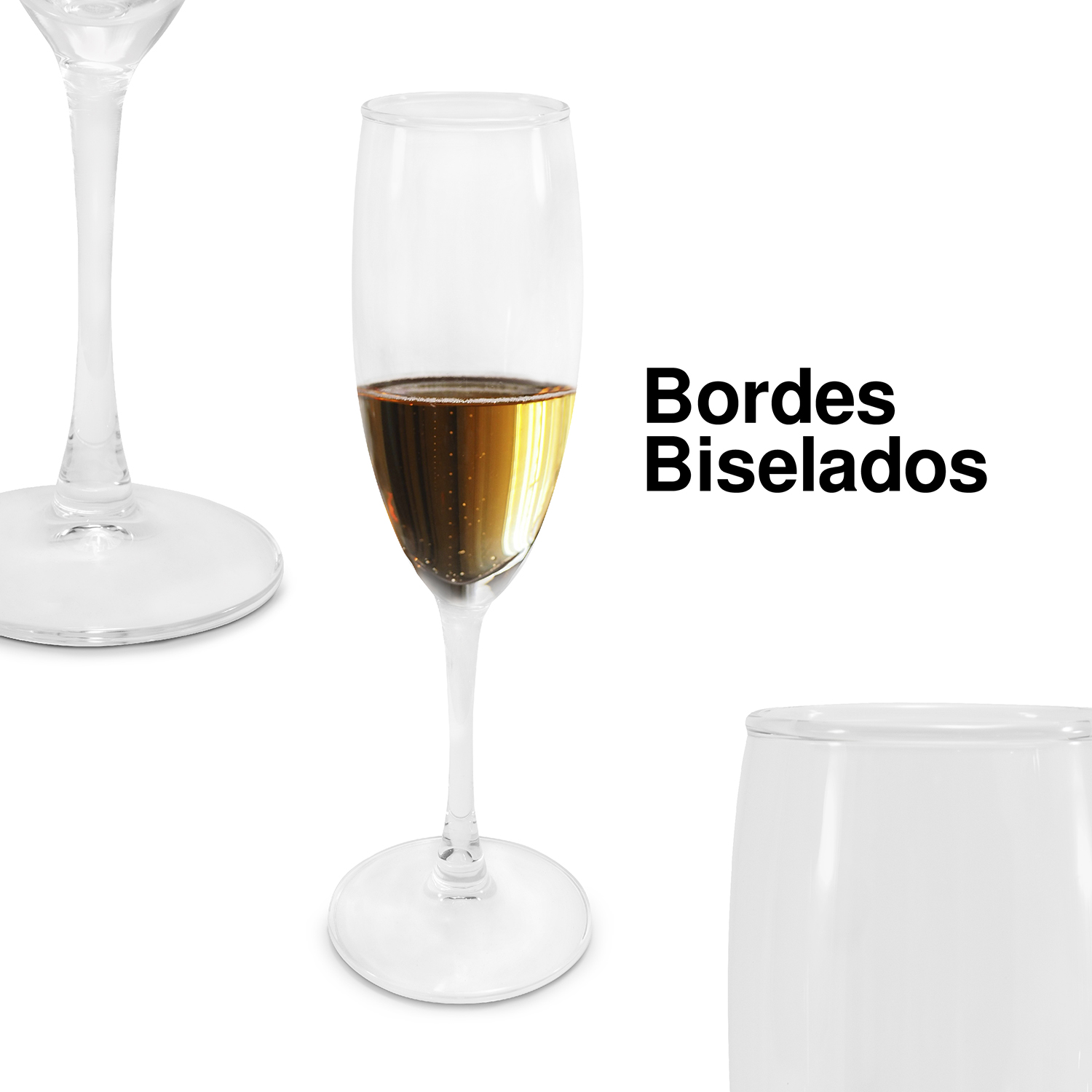 Foto 5 | Juego De 6 Copas De Champagne 200 Ml