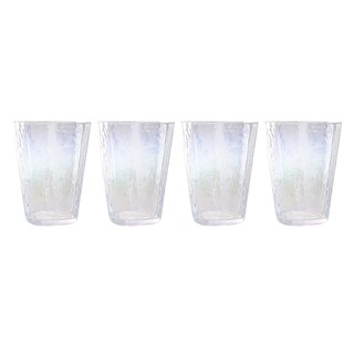Foto 1 | Set De Vasos De Vidrio Crown Baccara Dito Clear 4 Piezas De 300 Ml