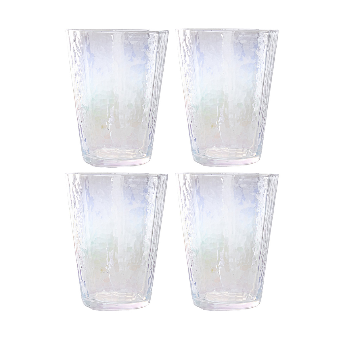Foto 3 pulgar | Set De Vasos De Vidrio Crown Baccara Dito Clear 4 Piezas De 300 Ml
