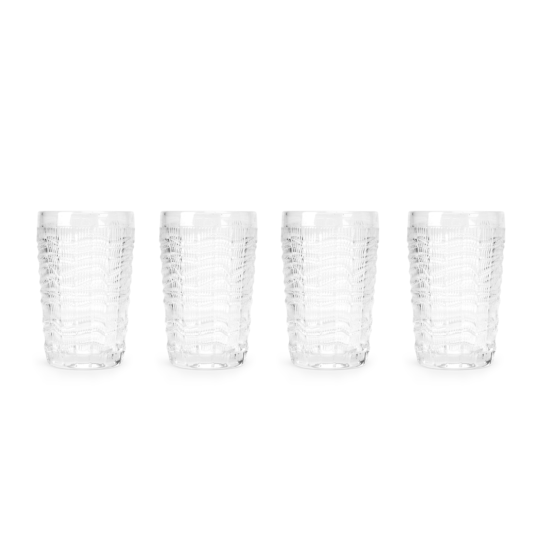 Set De Vasos De Vidrio Crown Baccara Colibri Vaso 4 Piezas De 320 Ml