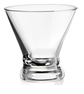 Foto 2 | Xtellar Juego De 6 Vasos De Vidrio Para Martini 270 Ml Bebidas Color Transparente