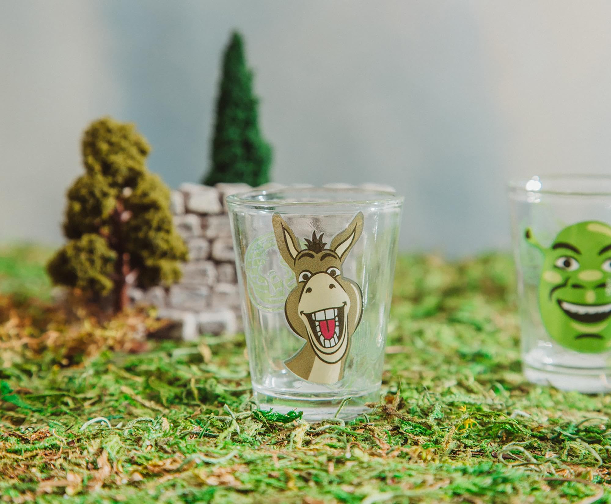 Foto 6 pulgar | Set de Minivasos Whisky Shrek Characters 60 Ml 4 Unidades - Venta Internacional