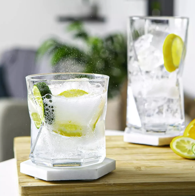 Foto 4 | Vaso Xtellar Vidrio 4 Piezas Vasos Para Whisky Vidrio
