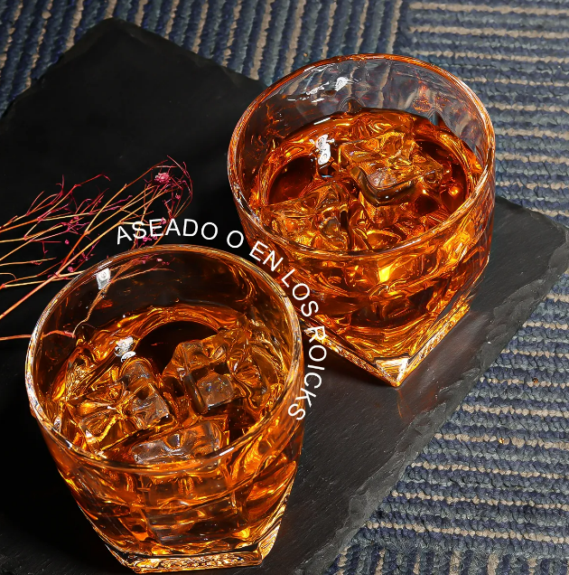 Foto 4 pulgar | Juego Xtellar De 6 Vasos De Vidrio Para Whisky Café Cerveza Vasos