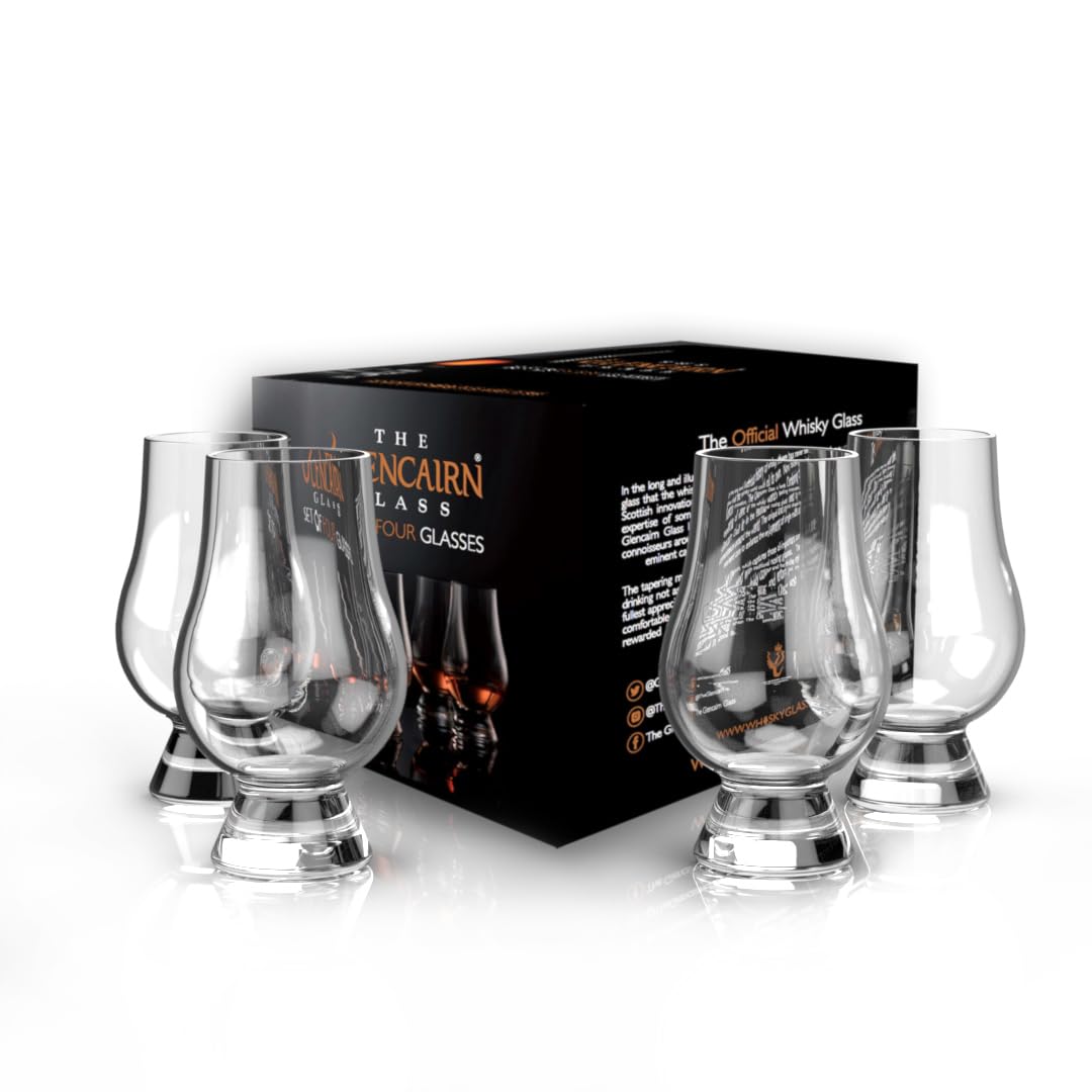 Foto 2 pulgar | Set De Regalo Glencairn De Vaso De Whisky, Paquete De 4 En 4 - Venta Internacional.