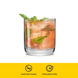 Foto 3 | Vasos de Cristal Joyjolt 6 Piezas-Venta Internacional