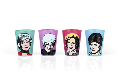 Foto 2 | Gafas De Chupito Just Funky Golden Girls Characters 60 Ml Paquete De 4 - Venta Internacional.