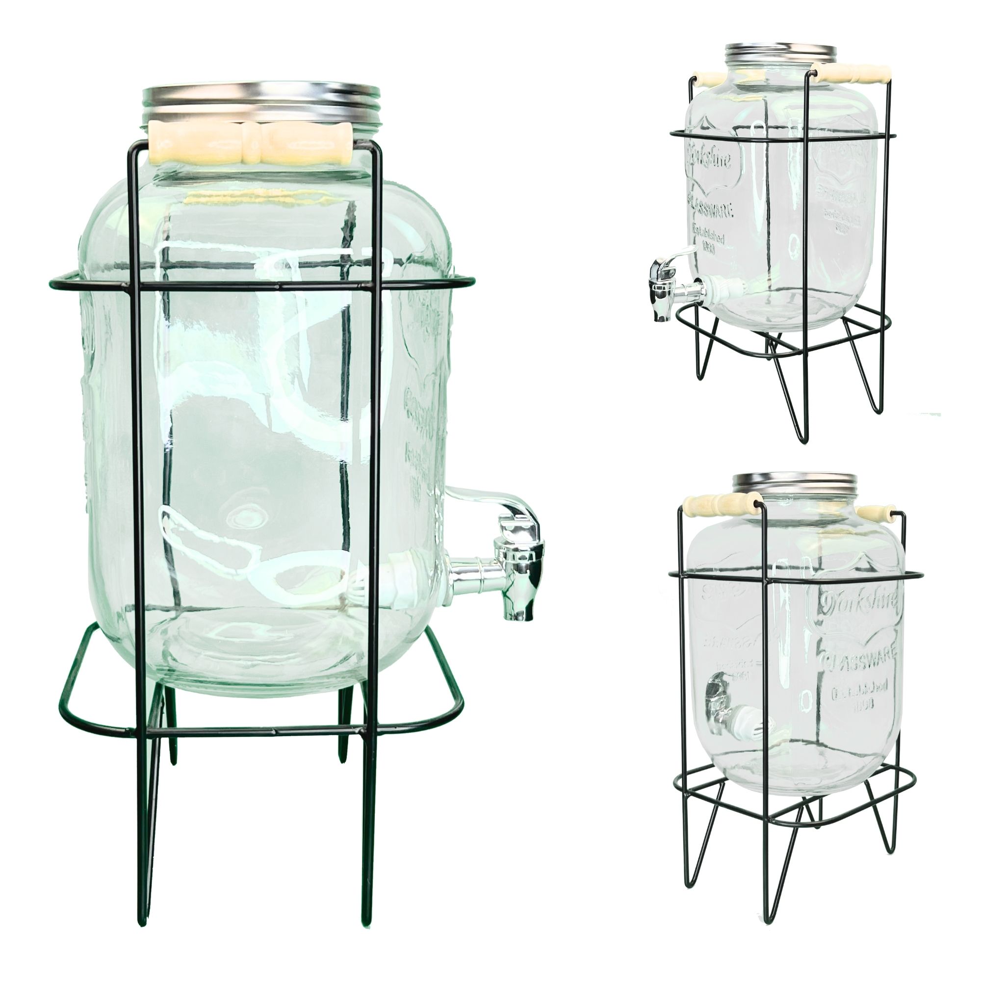 Foto 3 pulgar | Dispensador de Bebidas Ecomlab Vitrolero con Base Metálica 5.5 L