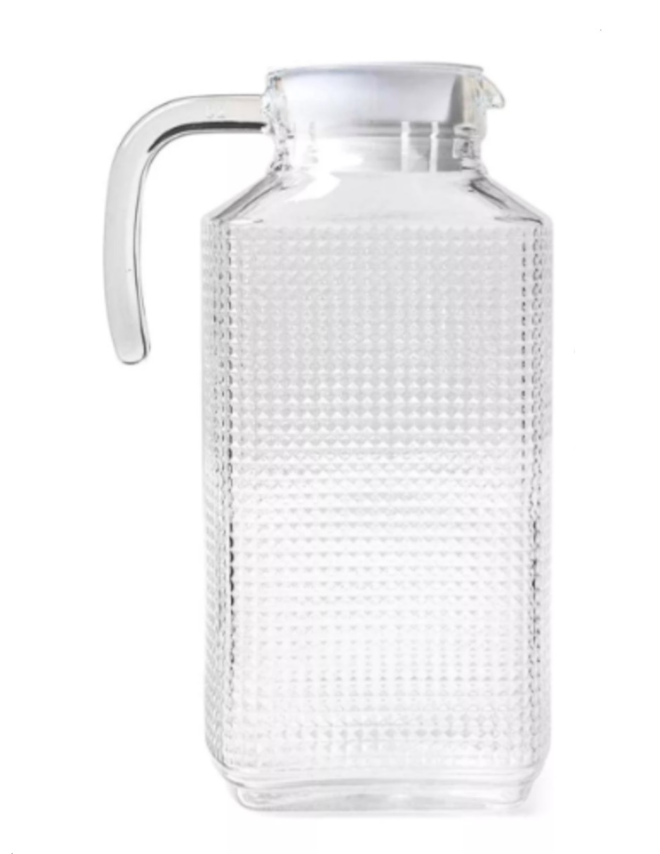 Foto 3 pulgar | Jarra de Vidrio con Tapa 1.8l + Termo de Agua Güish