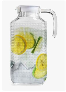 Foto 1 | Jarra Vidrio Xtellar Para Agua C/tapa Para Refrigerador Cristal 1.8l