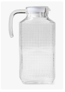 Foto 2 | Jarra Vidrio Xtellar Para Agua C/tapa Para Refrigerador Cristal 1.8l