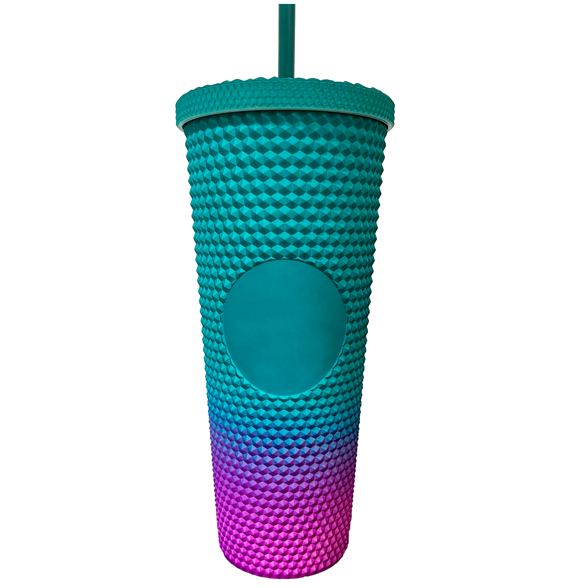 Foto 1 | Vaso Tachuelas con Popote 710 ml color Púrpura