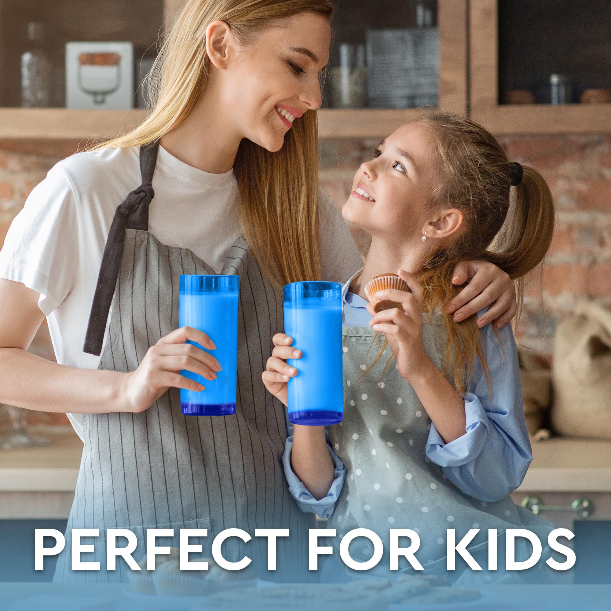 Foto 7 pulgar | Vasos Acrílicos Zulay Kitchen Drinkware 720 Ml 6 Unidades Azul - Venta Internacional