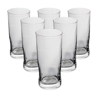 Foto 1 | Set De 6 Vasos Transparentes – Perfectos Para Bebidas Con Estilo