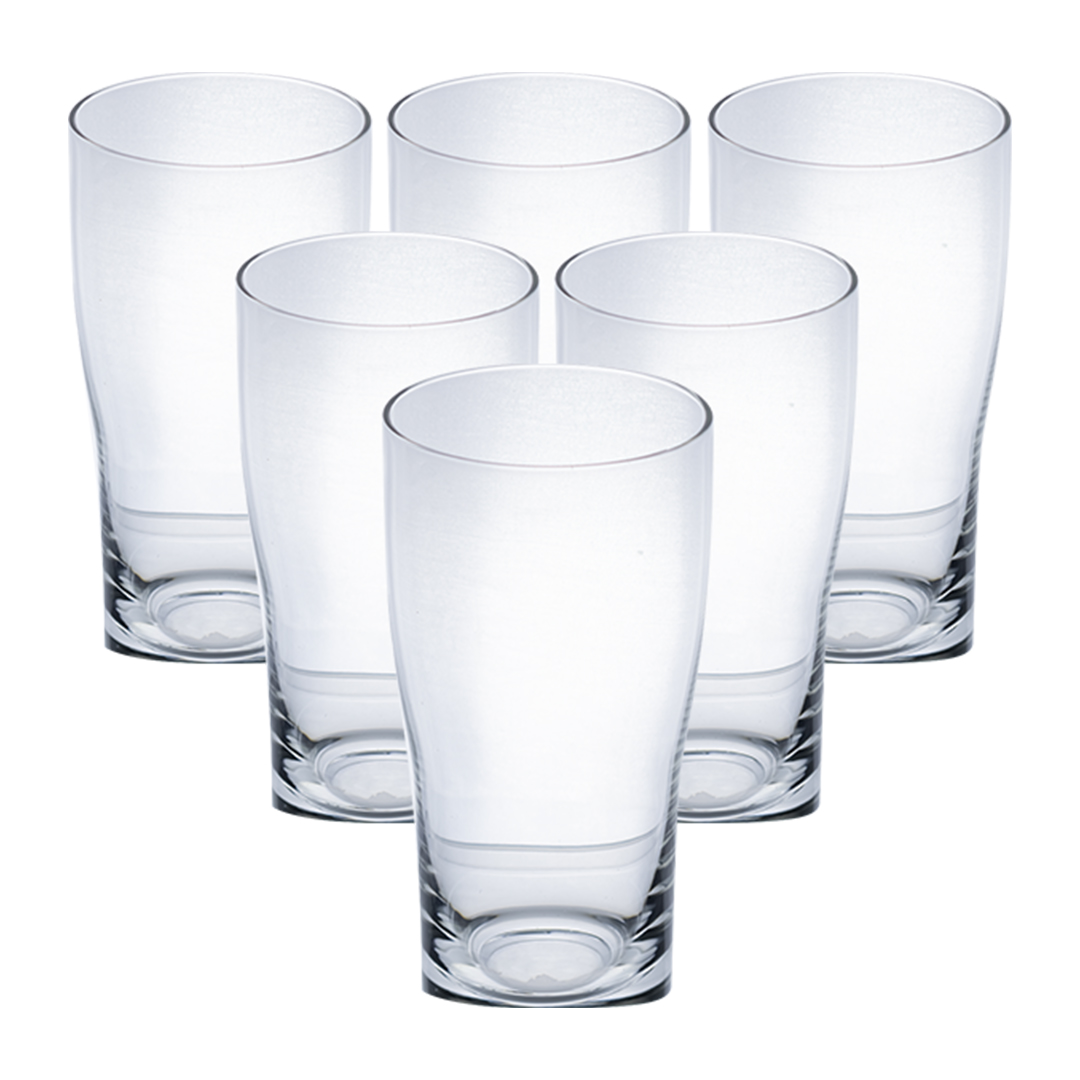 Foto 2 pulgar | Set De 6 Vasos De Cristal – Perfectos Para Cada Ocasión