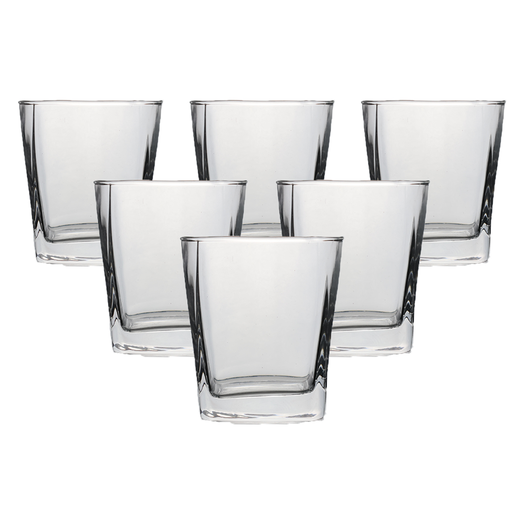 Foto 2 pulgar | Set De 6 Vasos De Cristal – Diseño Elegante Y Funcional