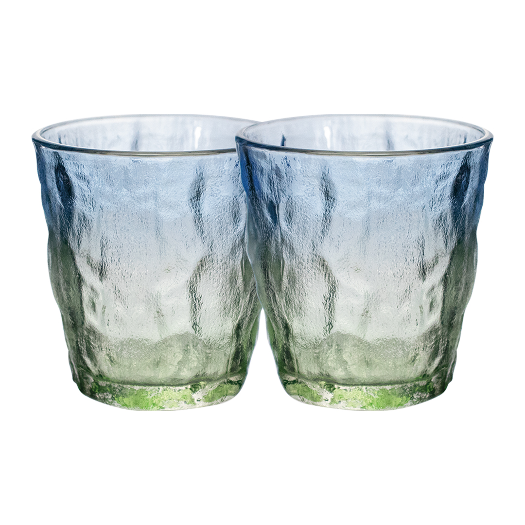Foto 2 pulgar | Set De 2 Vasos Verde/azul Kb047-1/l2 – Combinación Perfecta De Colores Y Estilo