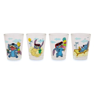 Foto 1 | Set de Mini Tazas de Cristal Disney Lilo & Stitch 45 ml 4 Piezas - Venta Internacional
