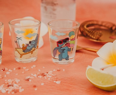 Foto 6 | Set de Mini Tazas de Cristal Disney Lilo & Stitch 45 ml 4 Piezas - Venta Internacional