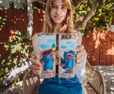 Foto 3 | Vasos Toynk Disney Lilo & Stitch de 4 Piezas-Venta Internacional