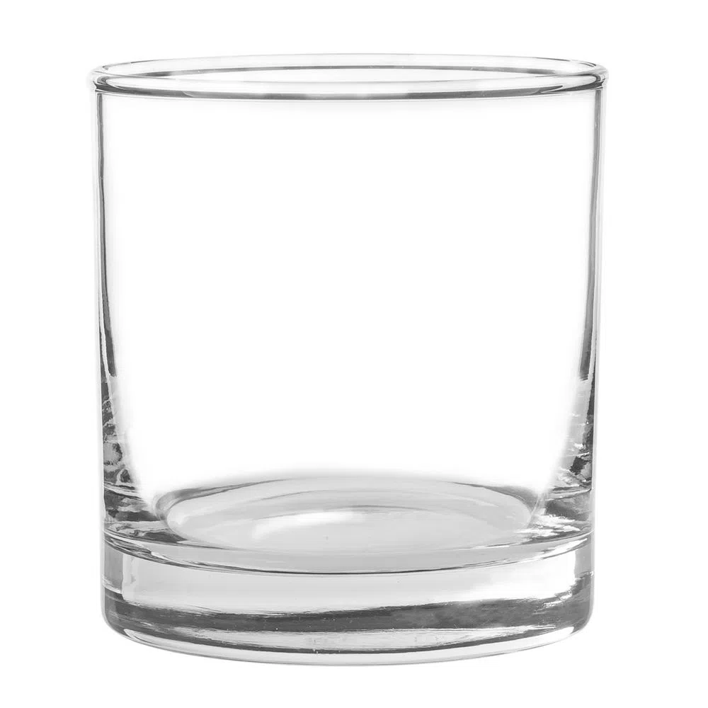 6 Vasos De Vidrio Old Fashioned Cristar Lexington Color Transparente 310 Ml