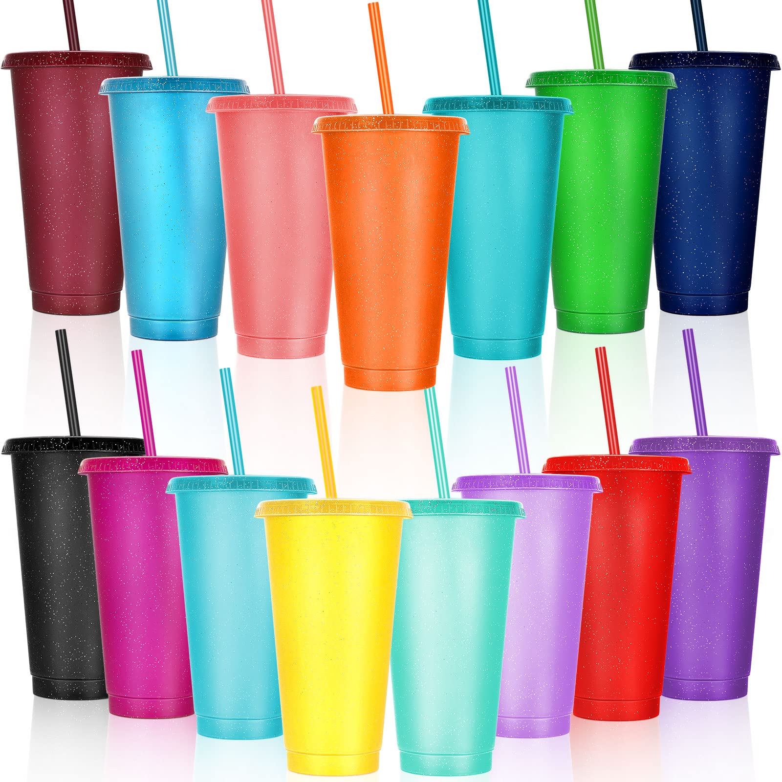 Foto 2 pulgar | Vasos de Plástico Honeydak 800 ml 15 Unidades - Venta Internacional