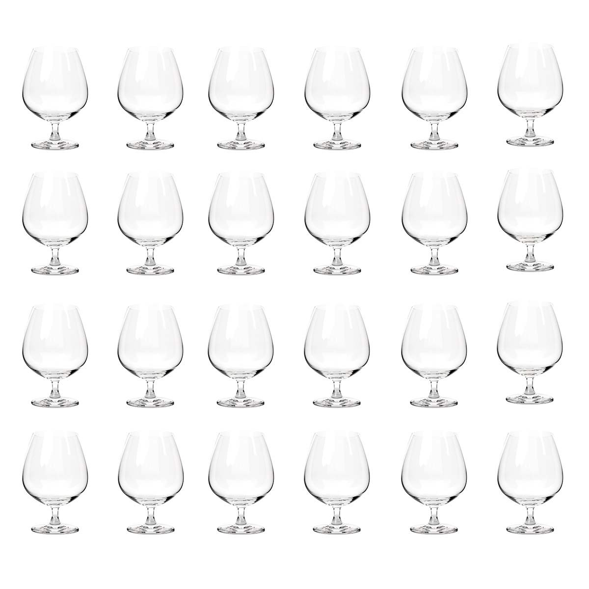 Foto 5 pulgar | 24 Vasos Cafeteros De Vidrio Para Restaurante 250 Ml