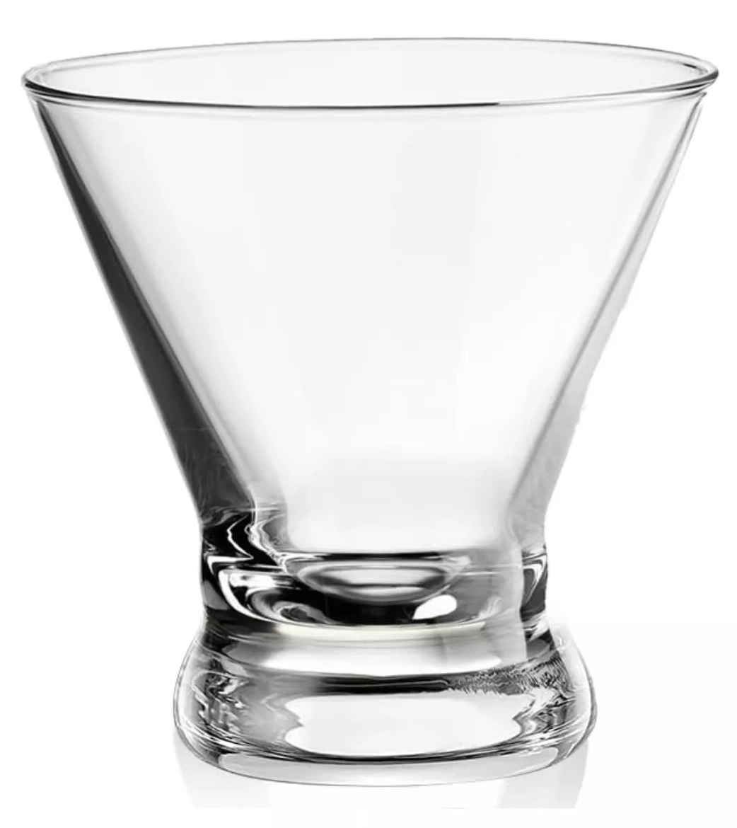 Foto 4 | Juego de Vasos de Vidrio Belug Transparente para Martini 270 ml 6 Piezas