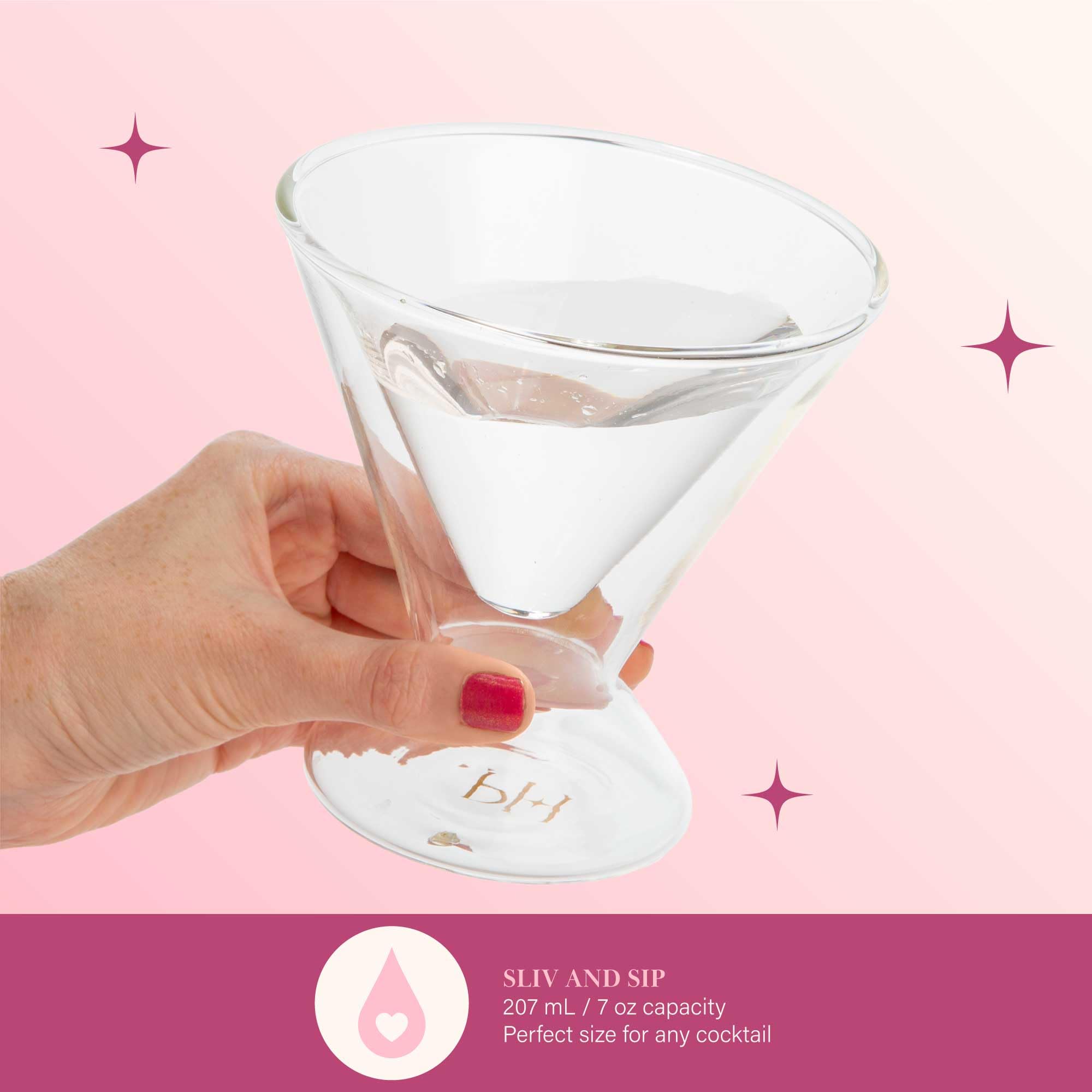 Foto 4 pulgar | Juego De Vasos Martini Paris Hilton Double Wall, 207 Ml, 2 Piezas - Venta Internacional.